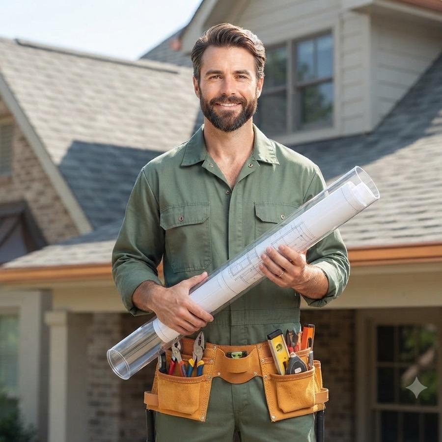 A Baldwin & Oak Handyman Co. technician
