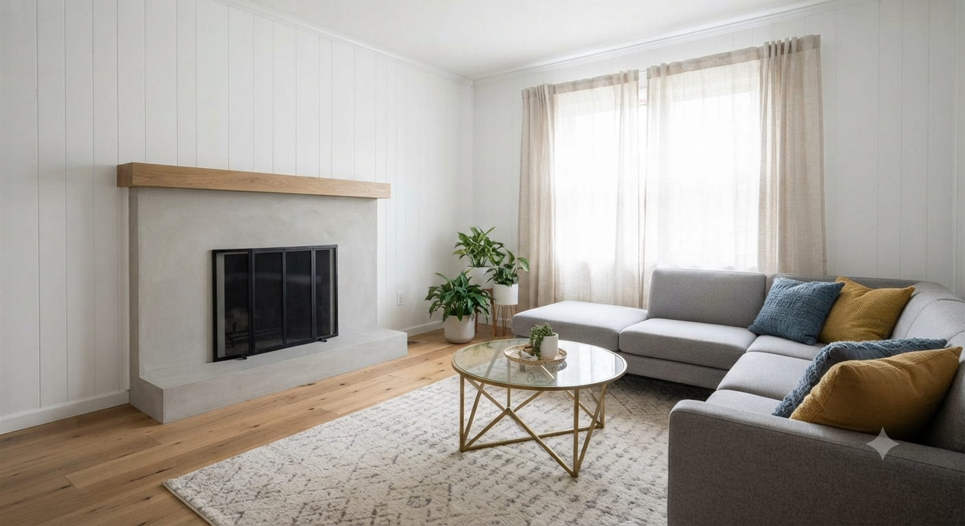 Living Room Remodel — after