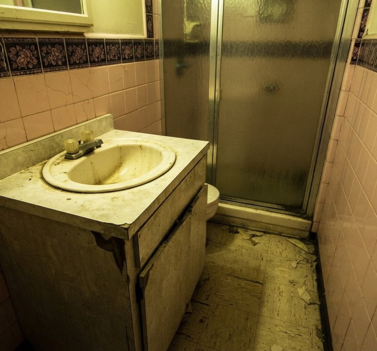 Bathroom remodel — before